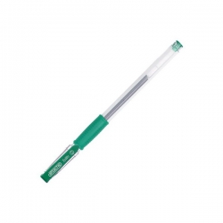 Ручка гелевая Attache Town 0.5 c резин.манж ,зеленый